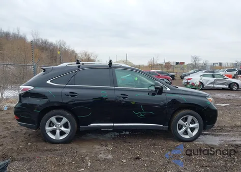 2010 Lexus Rx 350 z USA, uszkodzony, nr VIN 2T2BK1BA2AC005301